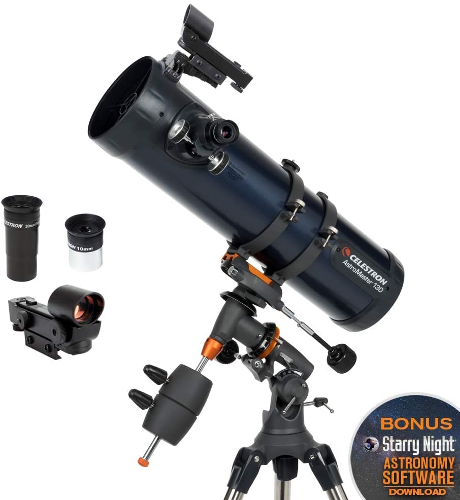 Celestron - AstroMaster 130EQ  - Telescope Reflector 130 recension och pris