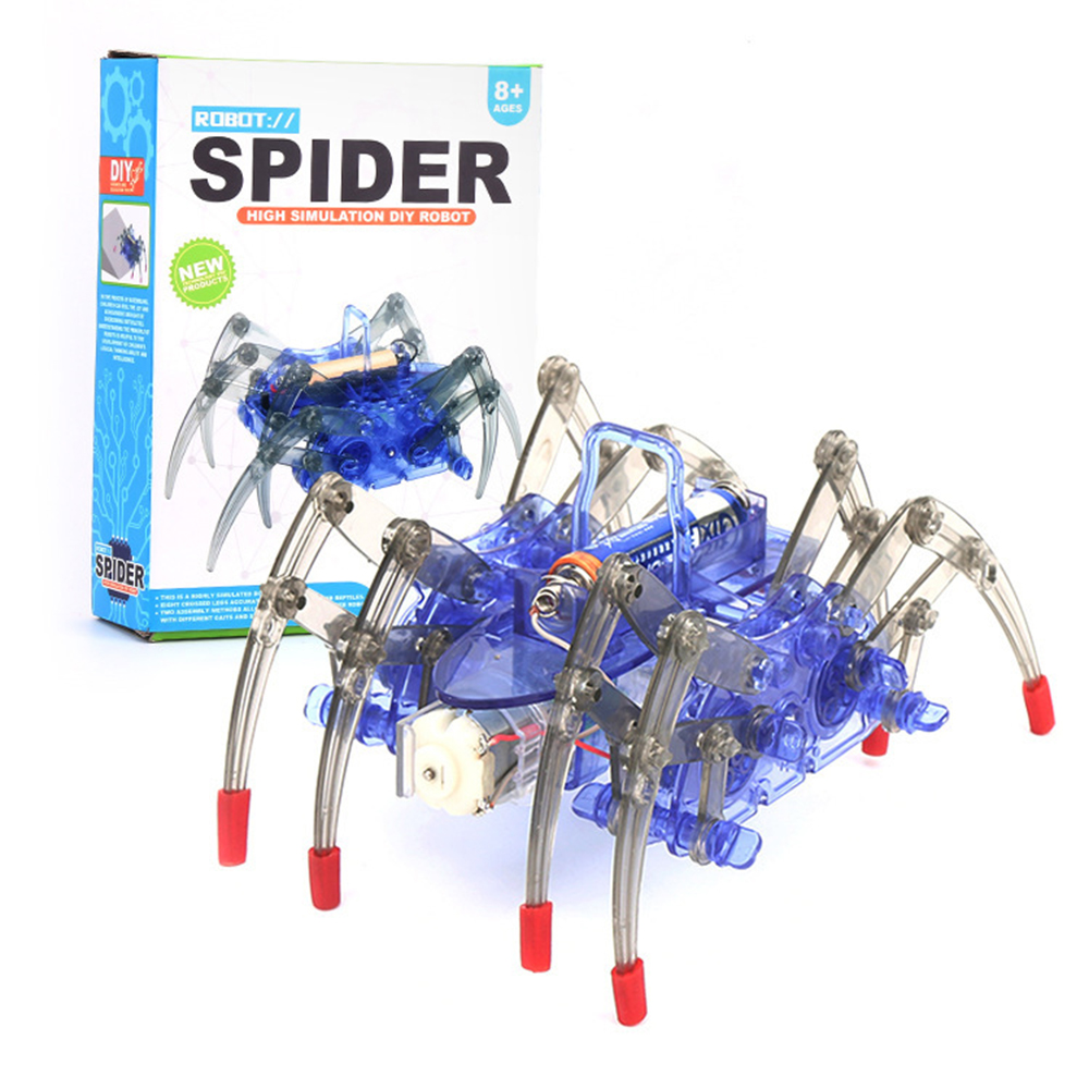 Electric Bionic Spider Robot D - Science Project Kit recension och pris
