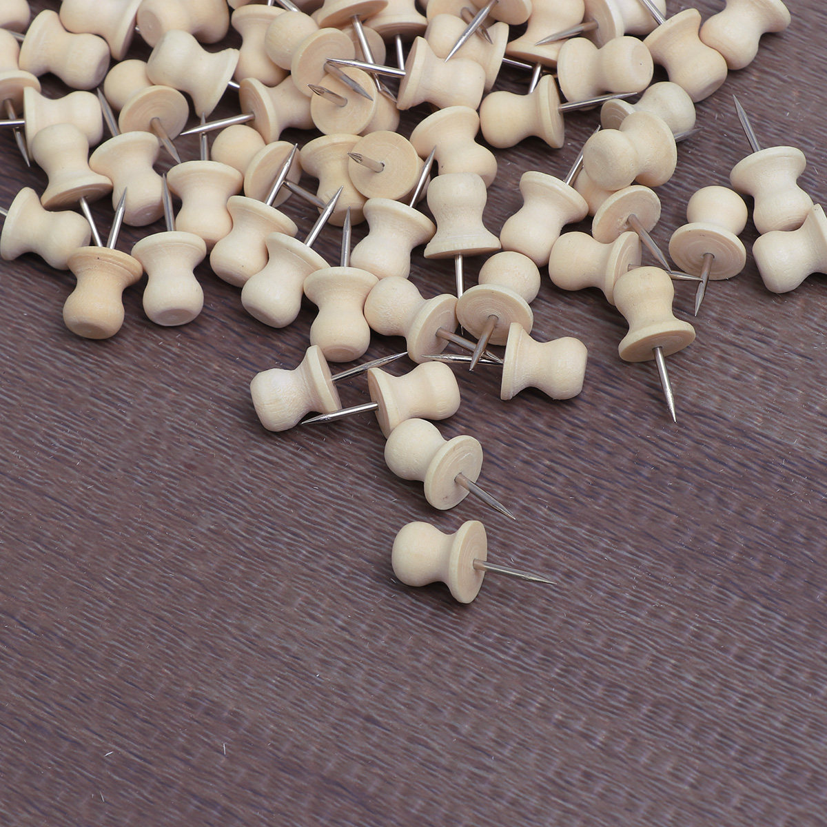 100Pcs Star Shaped Wooden Push - Star Map Poster recension och pris